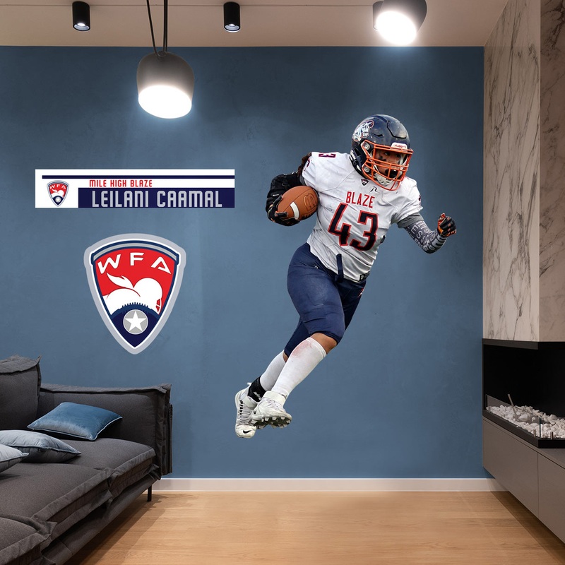 Mile High Blaze: Leilani Caamal – Officially Licensed WFA Removable Adhesive Decal