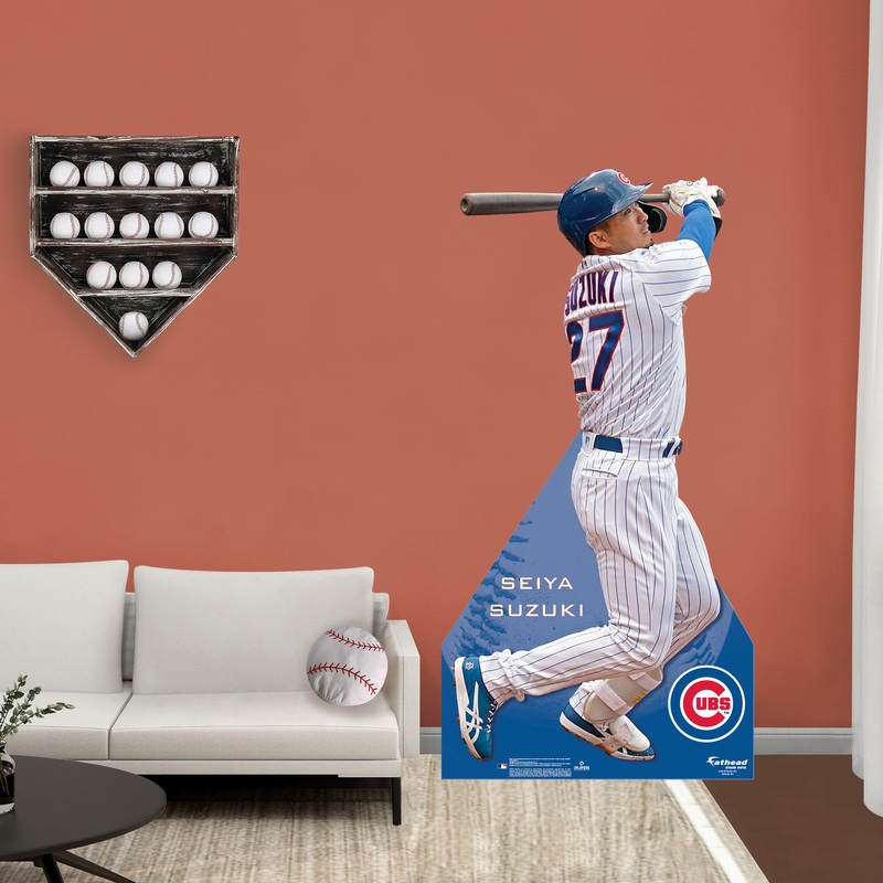 Seiya Suzuki – Life-Size Stand Out – Official MLB – Chicago Cubs – Foam Core Cutout