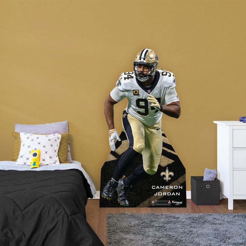 Cameron Jordan – Life-Size Stand Out – Official NFL – New Orleans Saints – Foam Core Cutout