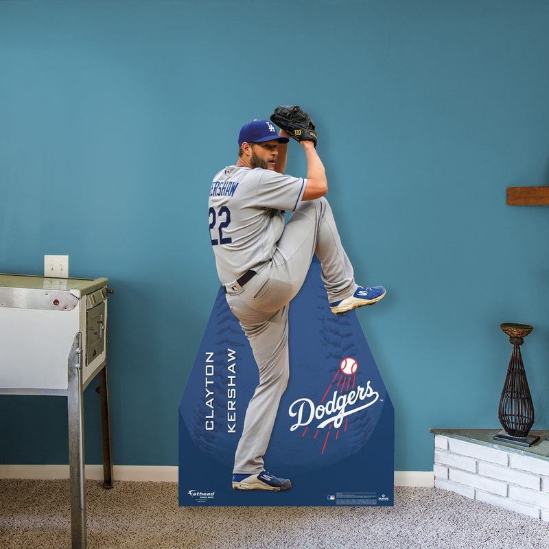 Clayton Kershaw – Life-Size Stand Out – Official MLB – Los Angeles Dodgers – Foam Core Cutout