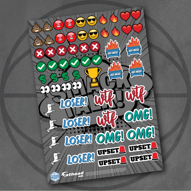 Smack Talk – Bracket Minis – Reusable Vinyl Decals