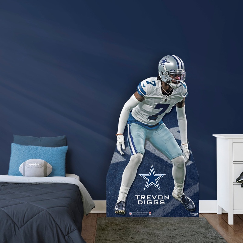 Trevon Diggs – Life-Size Stand Out – Official NFL – Dallas Cowboys – Foam Core Cutout