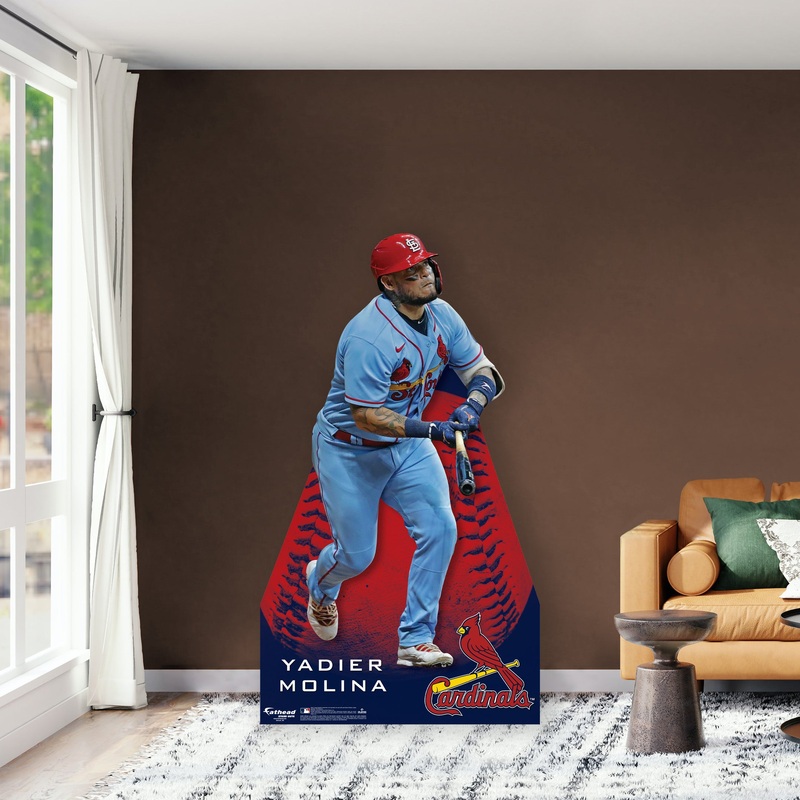 Yadier Molina – Life-Size Stand Out – Official MLB – St. Louis Cardinals – Foam Core Cutout
