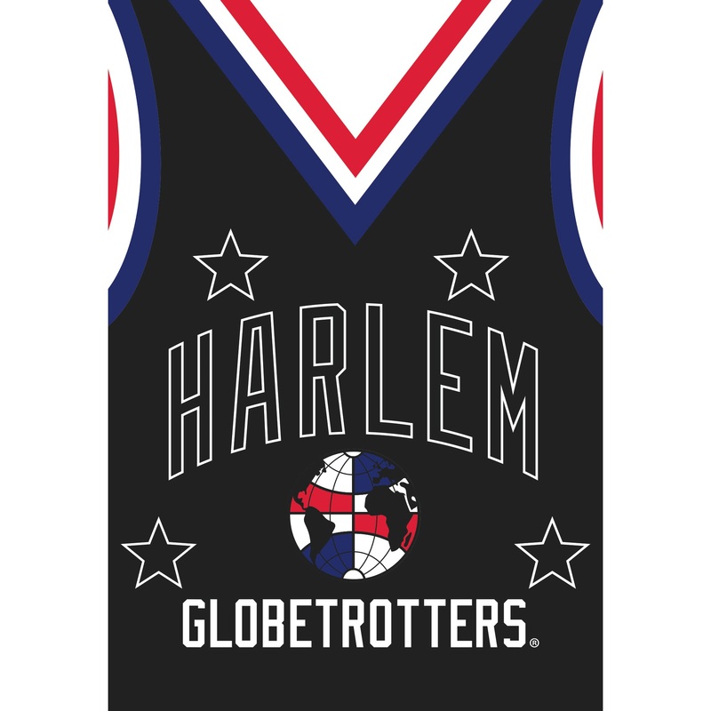 Harlem Globetrotters Jersey Mural – Removable Adhesive Decal
