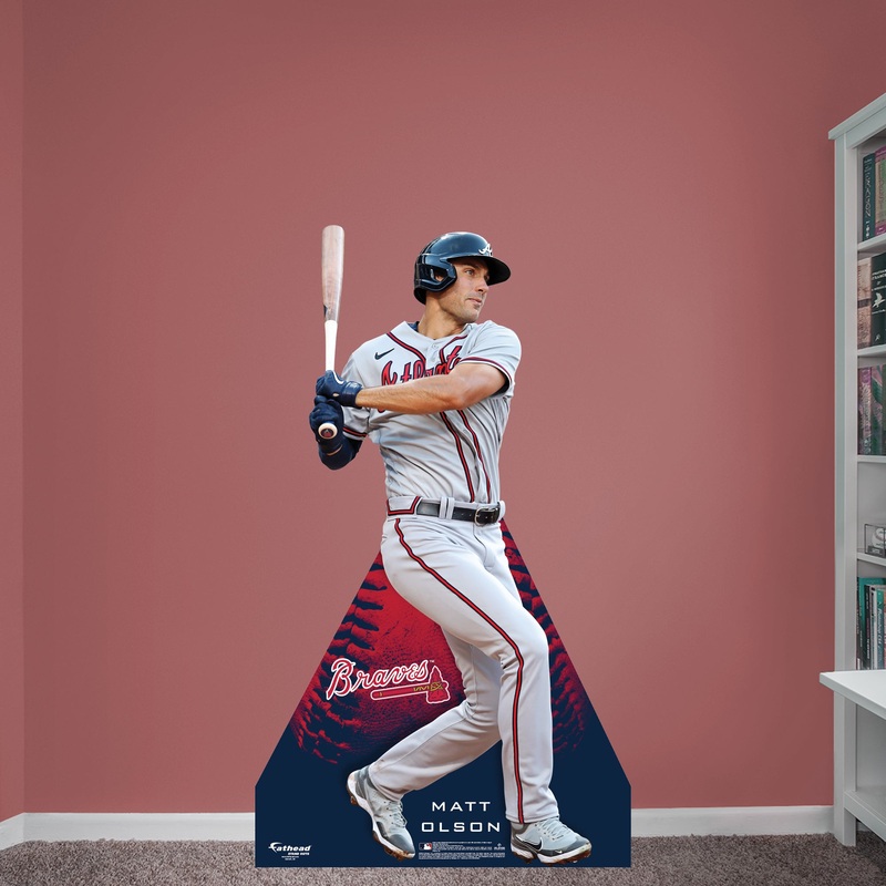 Matt Olson – Life-Size Stand Out – Official MLB – Atlanta Braves – Foam Core Cutout