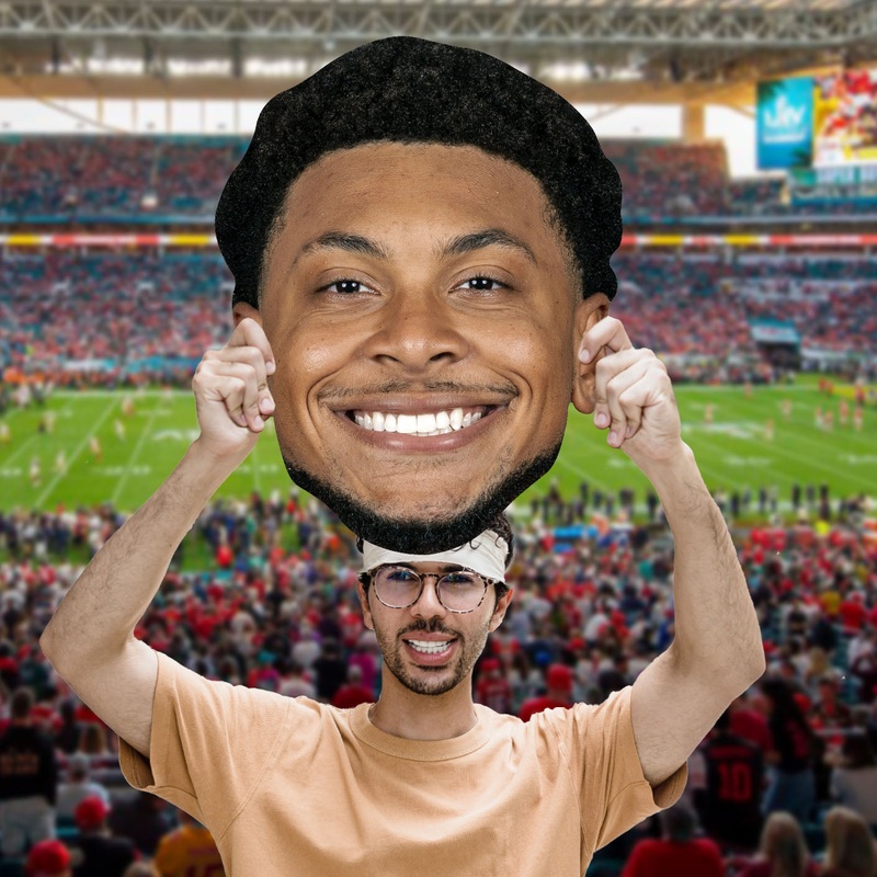 Antoine Winfield Jr. – Big Head – Official NFLPA – Tampa Bay Buccaneers – Foam Core Cutout