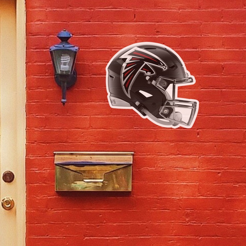 Atlanta Falcons – Helmet – Outdoor Wall Decals – Official NFL – Scratch Resistant Alumigraphics Smooth #2