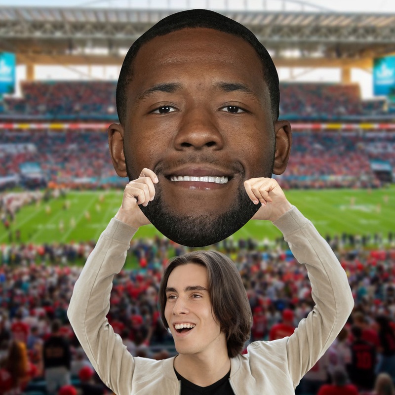 Budda Baker – Big Head – Official NFLPA – Arizona Cardinals – Foam Core Cutout