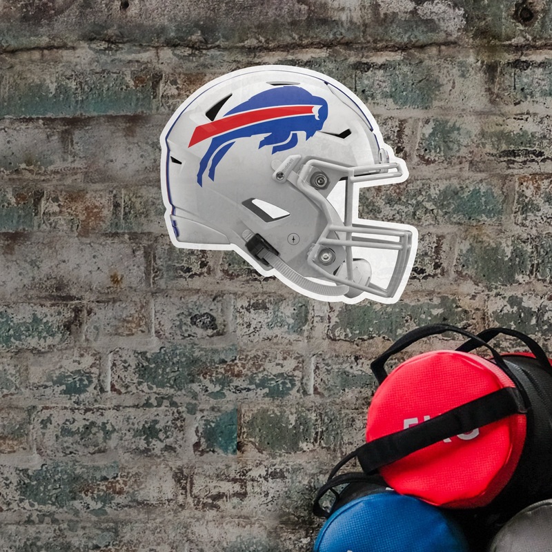 Buffalo Bills – Helmet – Outdoor Wall Decal – Official NFL – Scratch Resistant Alumigraphics Smooth