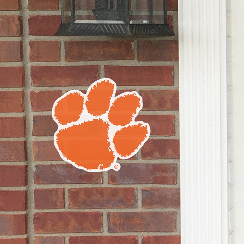 Clemson Tigers – Logo – Outdoor Wall Decals – Official NCAA – Scratch Resistant Alumigraphics Smooth