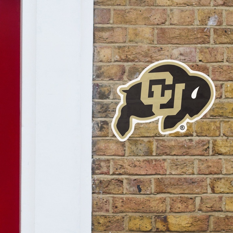Colorado Buffaloes – Logo – Outdoor Wall Decals – Official NCAA – Scratch Resistant Alumigraphics Smooth