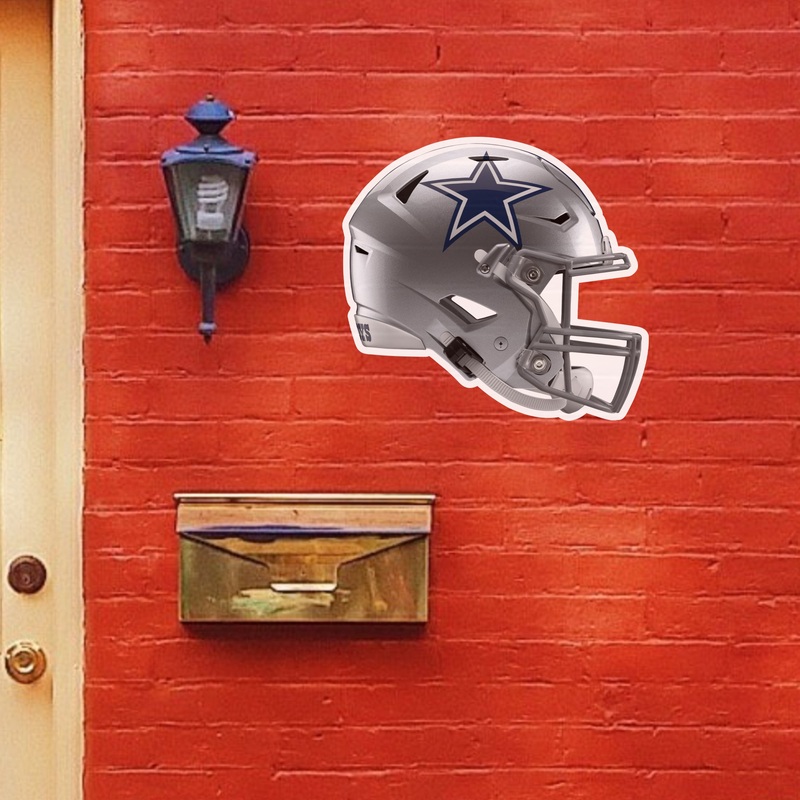 Dallas Cowboys – Helmet – Outdoor Wall Decals – Official NFL – Scratch Resistant Alumigraphics Smooth #2