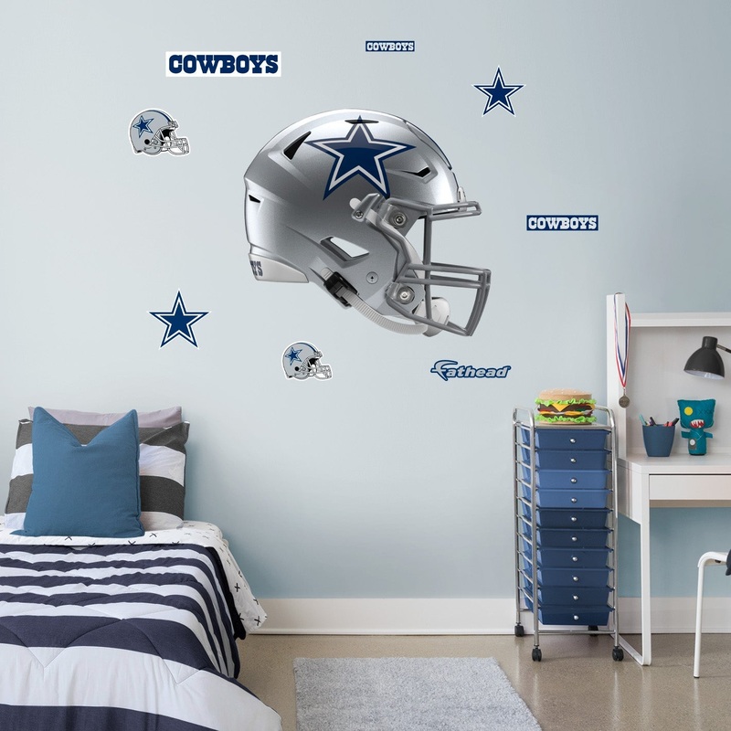 Dallas Cowboys – RealBig Helmet Collection – Official NFL – Reusable Vinyl Wall Decals #2