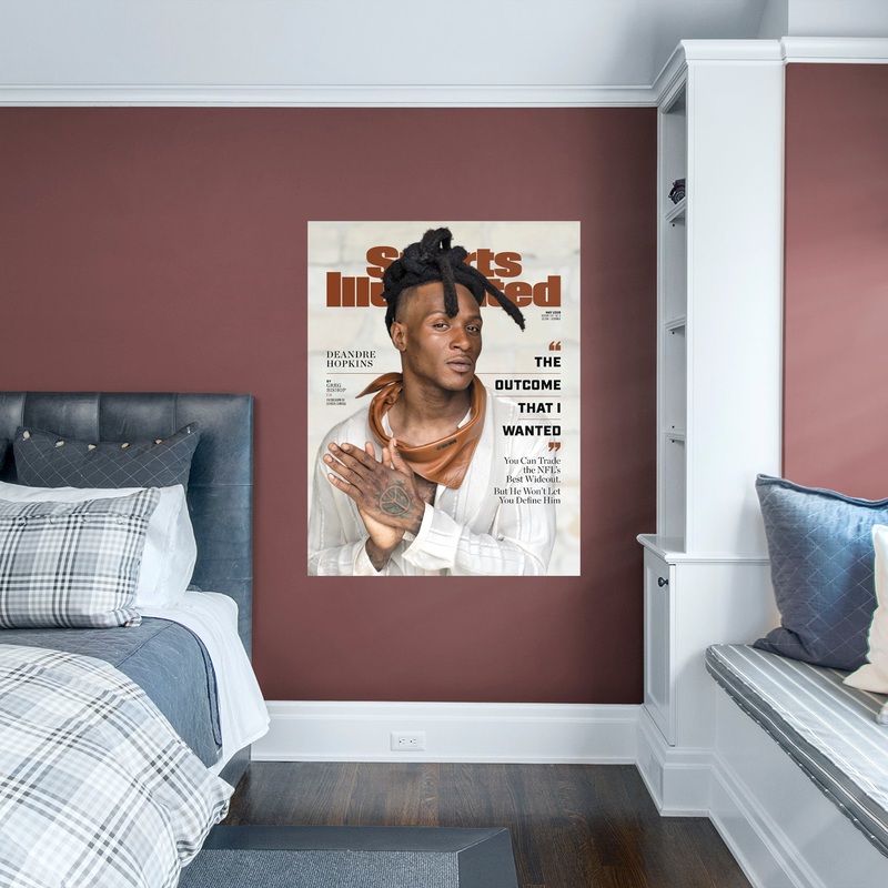 DeAndre Hopkins – May 2020 V131.5 Sports Illustrated Cover – Peel & Stick Poster – Official NFL – Reusable Vinyl Wall Decal