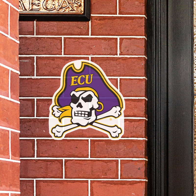 East Carolina Pirates – Logo – Outdoor Wall Decals – Official NCAA – Scratch Resistant Alumigraphics Smooth