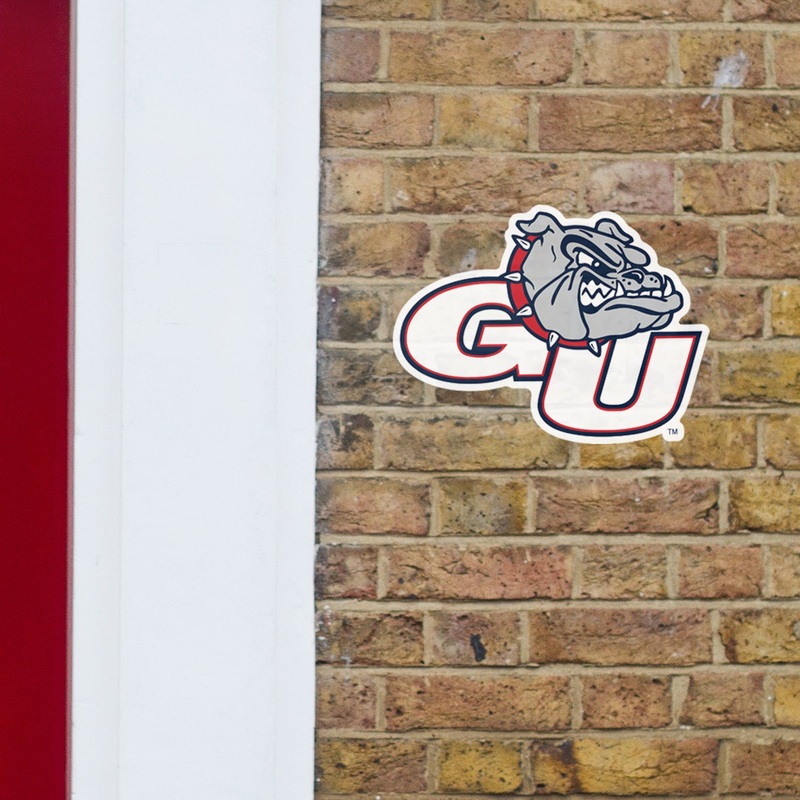 Gonzaga Bulldogs – Logo – Outdoor Wall Decals – Official NCAA – Scratch Resistant Alumigraphics Smooth