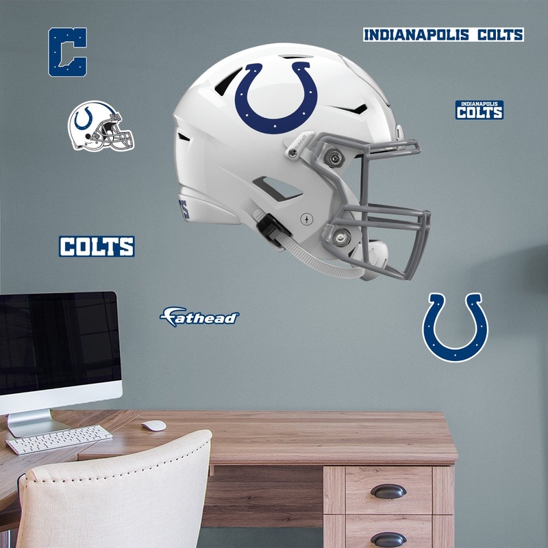 Indianapolis Colts – RealBig Helmet Collection – Official NFL – Reusable Vinyl Wall Decals #2
