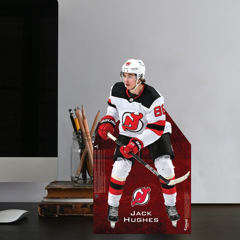 Jack Hughes – Mini Stand Out – Official NHL – New Jersey Devils – Cardstock Cutout