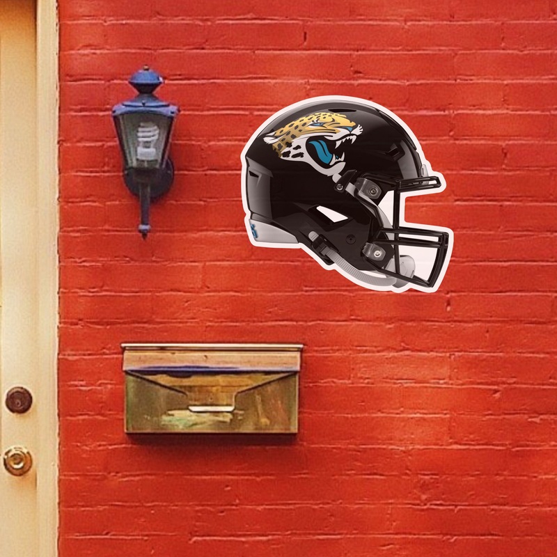 Jacksonville Jaguars – Helmet – Outdoor Wall Decal – Official NFL – Scratch Resistant Alumigraphics Smooth