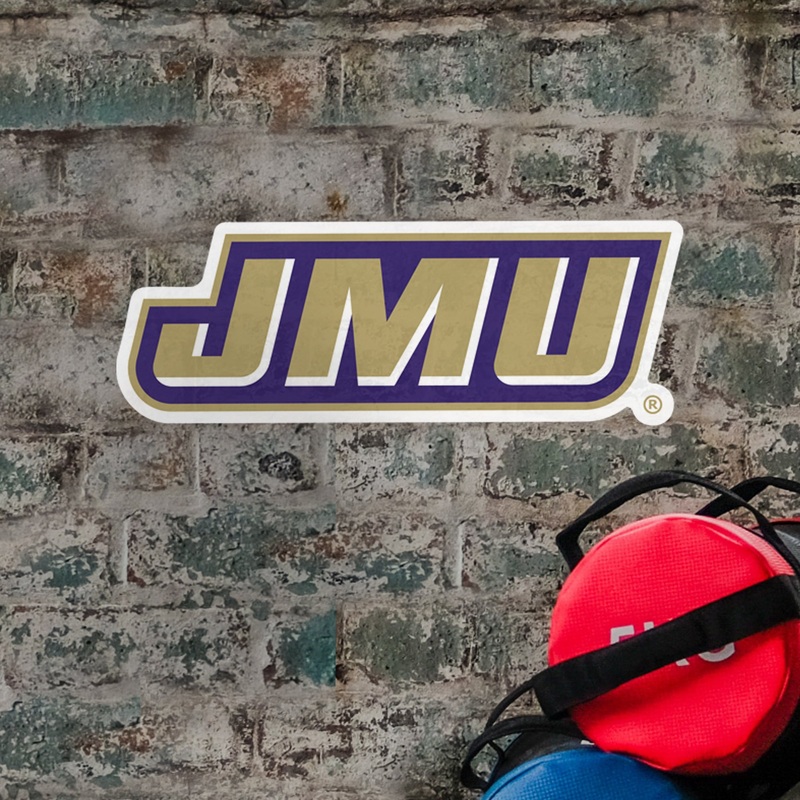 James Madison Dukes – Logo – Outdoor Wall Decals – Official NCAA – Scratch Resistant Alumigraphics Smooth