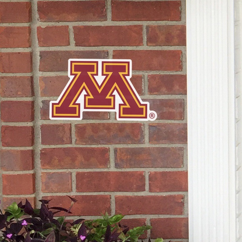 Minnesota Golden Gophers – Logo – Outdoor Wall Decals – Official NCAA – Scratch Resistant Alumigraphics Smooth