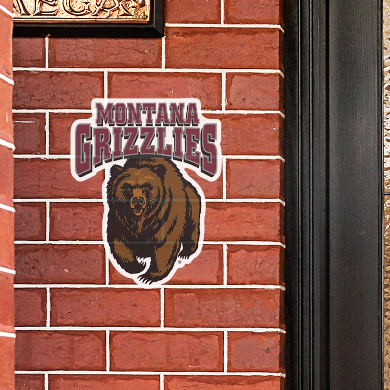 Montana Grizzlies – Logo – Outdoor Wall Decals – Official NCAA – Scratch Resistant Alumigraphics Smooth