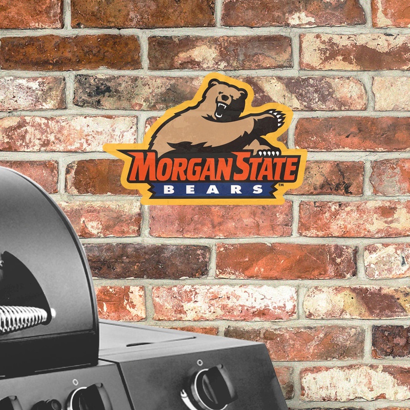Morgan State Bears – Logo – Outdoor Wall Decals – Official NCAA – Scratch Resistant Alumigraphics Smooth