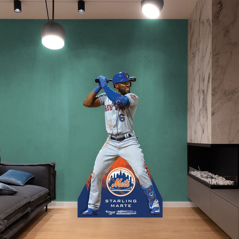 Starling Marte – Life-Size Stand Out – Official MLB – New York Mets – Foam Core Cutout