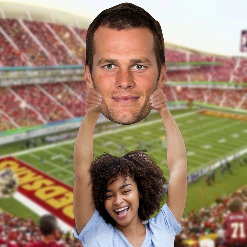 Tom Brady – Big Head – Official NFLPA – Tampa Bay Buccaneers – Foam Core Cutout