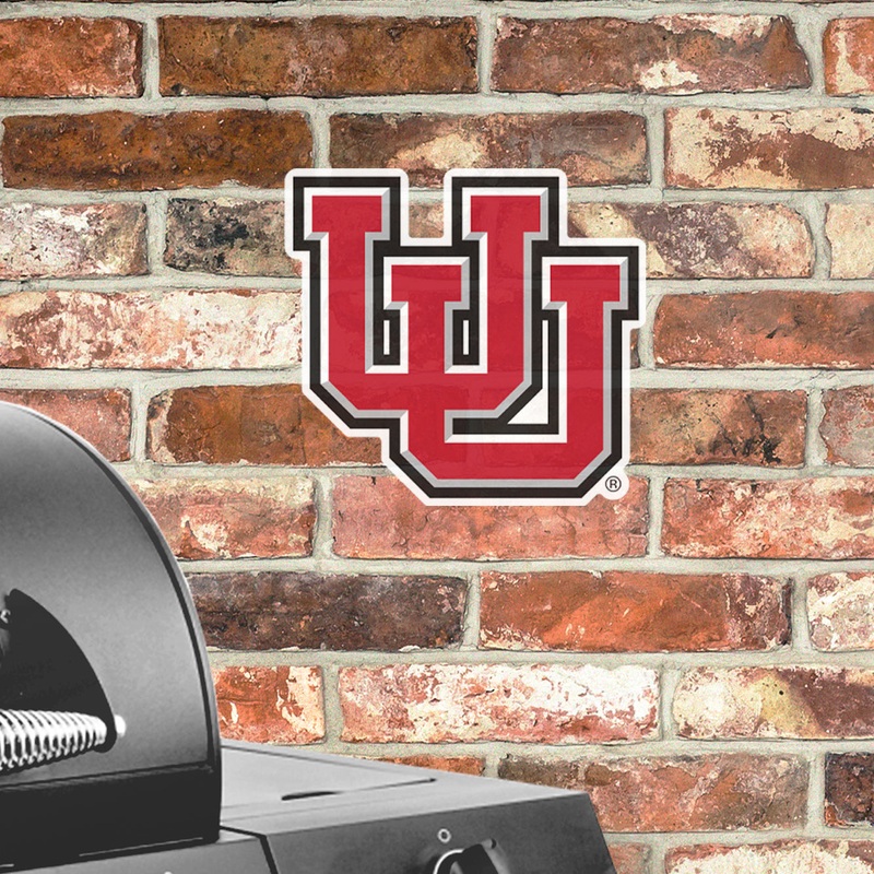 Utah Utes – Logo – Outdoor Wall Decals – Official NCAA – Scratch Resistant Alumigraphics Smooth