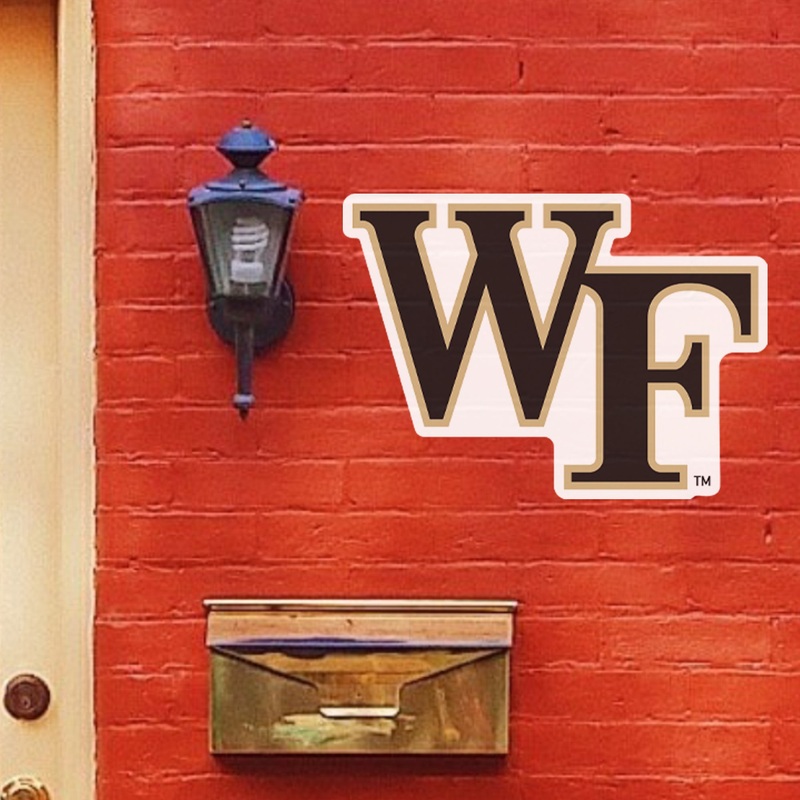 Wake Forest Demon Deacons – Logo – Outdoor Wall Decals – Official NCAA – Scratch Resistant Alumigraphics Smooth