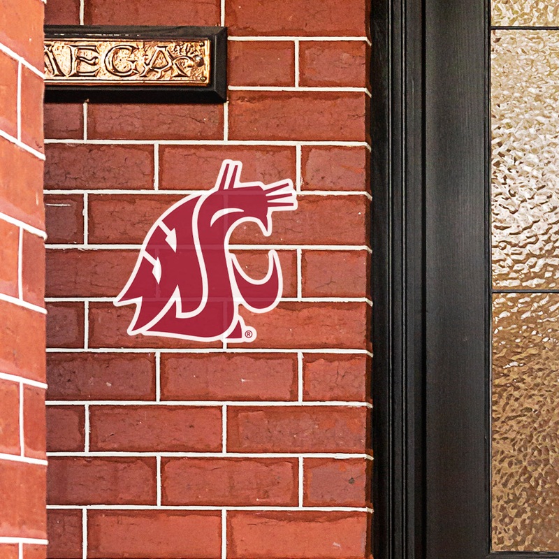 Washington State Cougars – Logo – Outdoor Wall Decals – Official NCAA – Scratch Resistant Alumigraphics Smooth