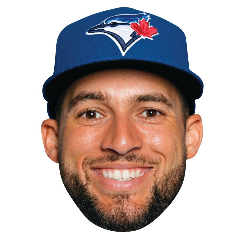George Springer – Big Head – Official MLB – Toronto Blue Jays – Foam Core Cutout