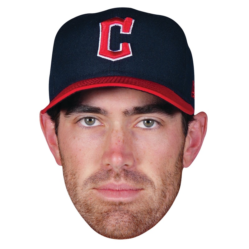 Shane Bieber – Big Head – Official MLB – Cleveland Guardians – Foam Core Cutout