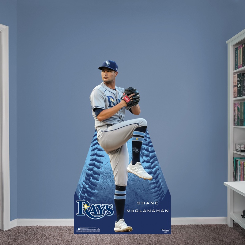 Shane McClanahan – Life-Size Stand Out – Official MLB – Tampa Bay Rays – Foam Core Cutout