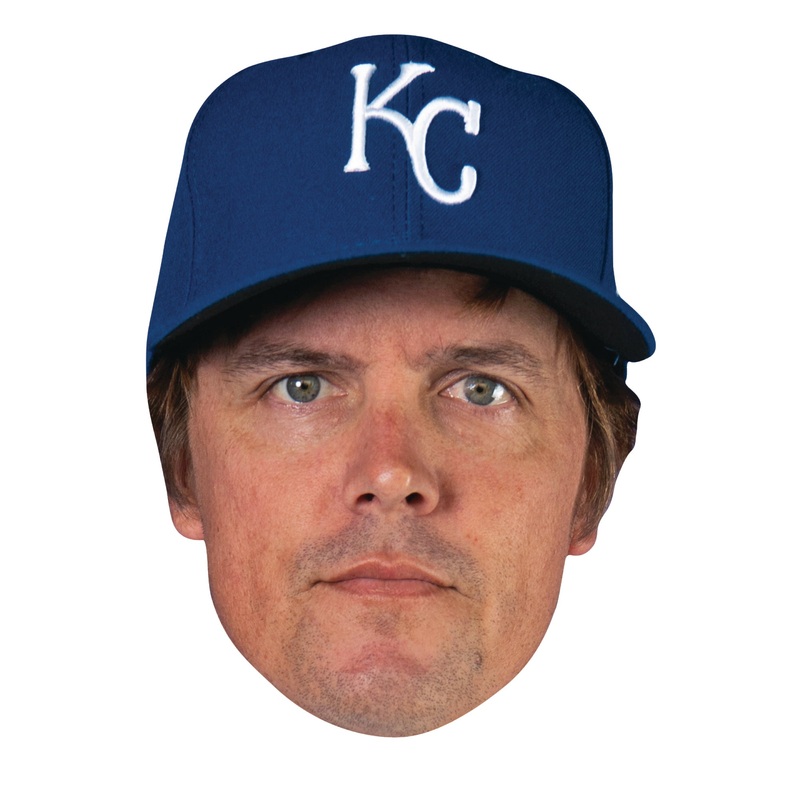 Zack Greinke – Big Head – Official MLB – Kansas City Royals – Foam Core Cutout
