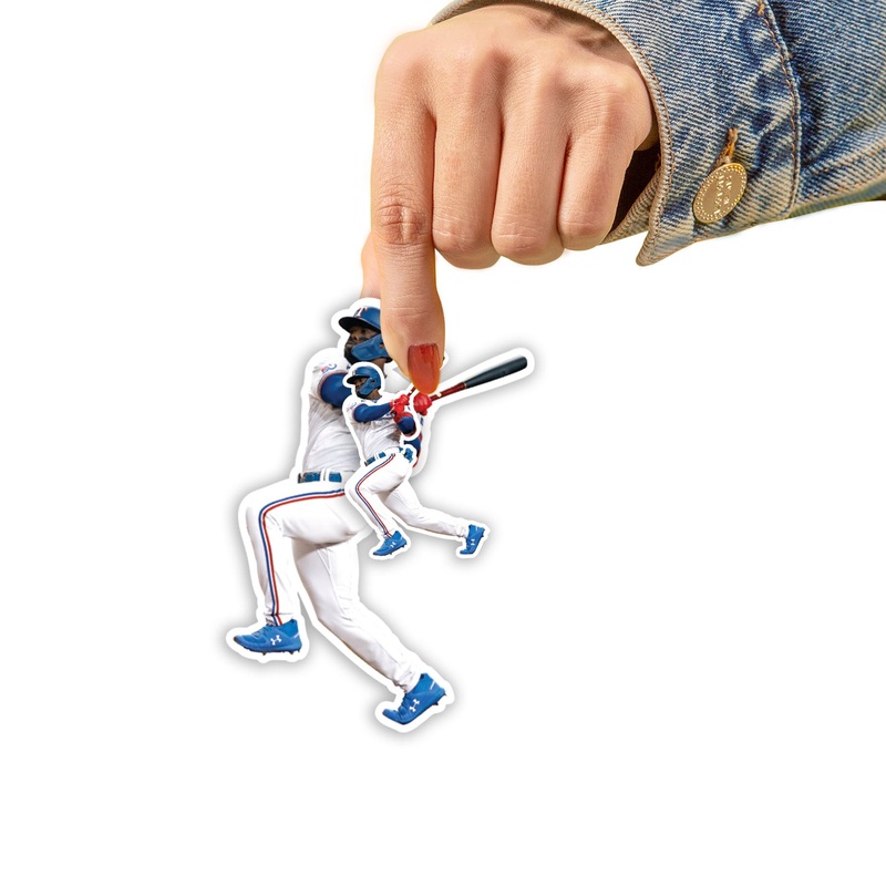 Adolis Garca – 5 Player Minis (Mixed Sizes) – Official MLB – Texas Rangers – Reusable Vinyl Decals