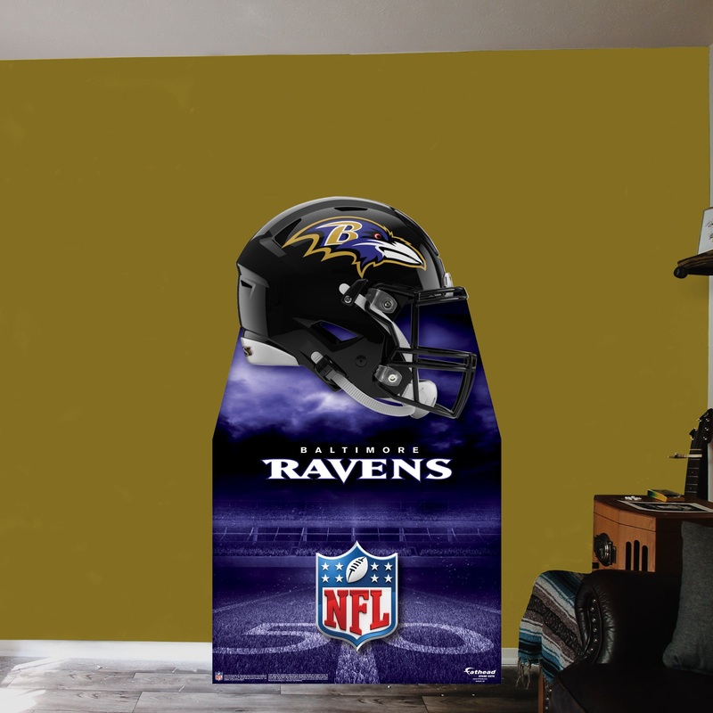 Baltimore Ravens Helmet – Life-Size Stand Out – Official NFL – Foam Core Cutout