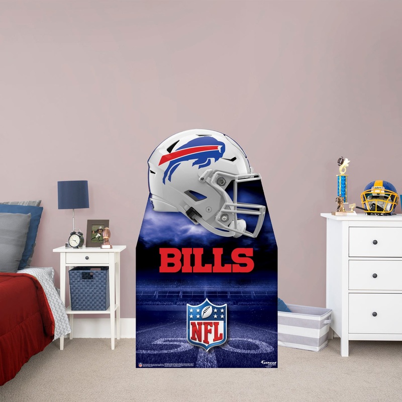 Buffalo Bills Helmet – Life-Size Stand Out – Official NFL – Foam Core Cutout