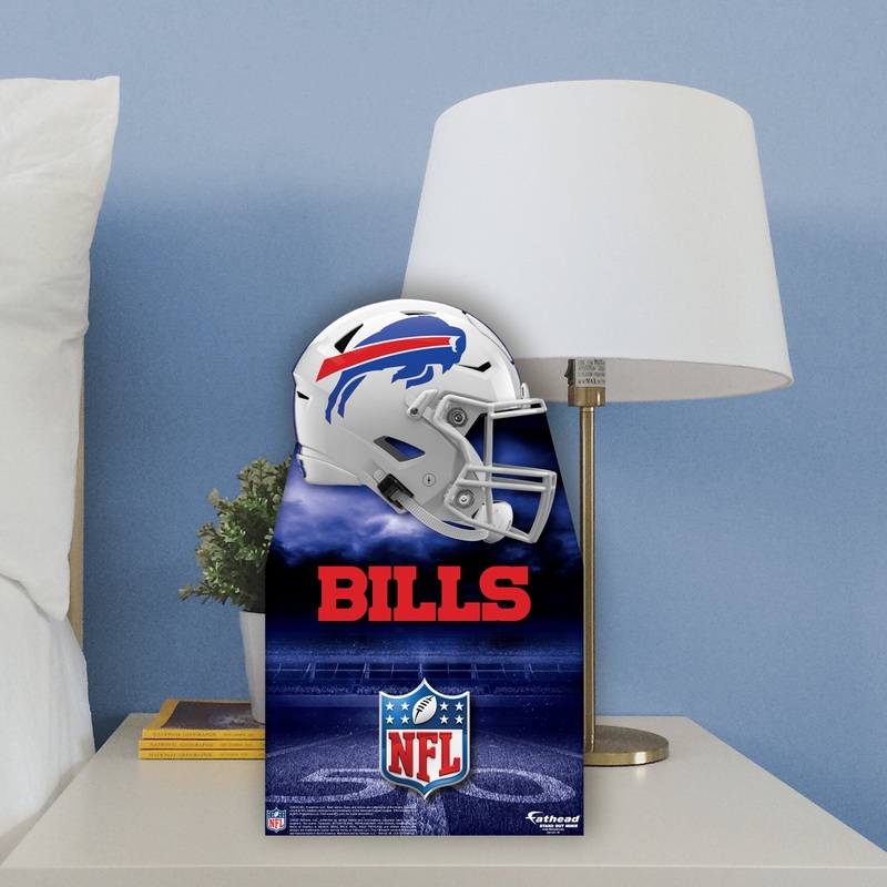 Buffalo Bills Helmet – Mini Stand Out – Official NFL – Cardstock Cutout