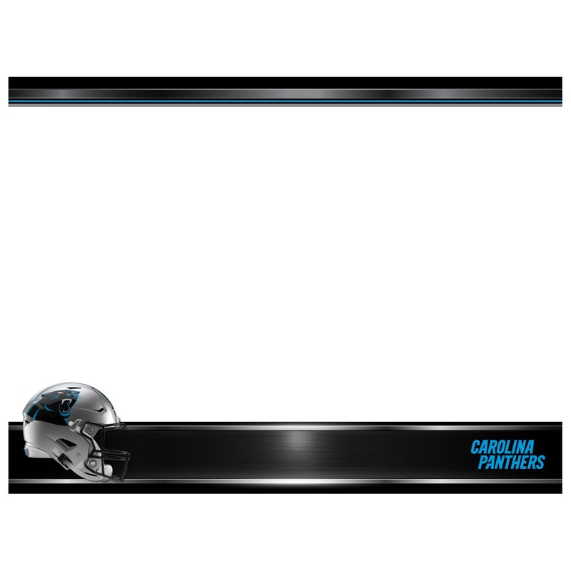 Carolina Panthers – Helmet – Dry Erase Whiteboard – Official NFL – Reusable Vinyl Wall Decal