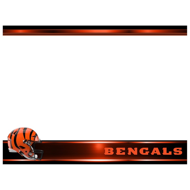 Cincinnati Bengals – Helmet – Dry Erase Whiteboard – Official NFL – Reusable Vinyl Wall Decal