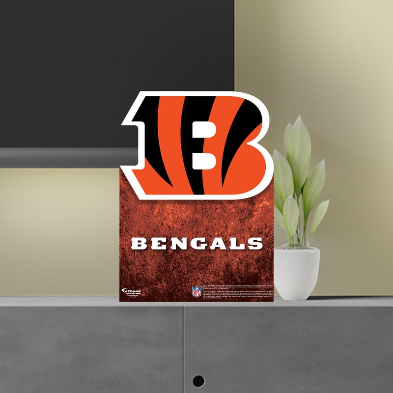 Cincinnati Bengals Logo – Mini Stand Out – Official NFL – Cardstock Cutout