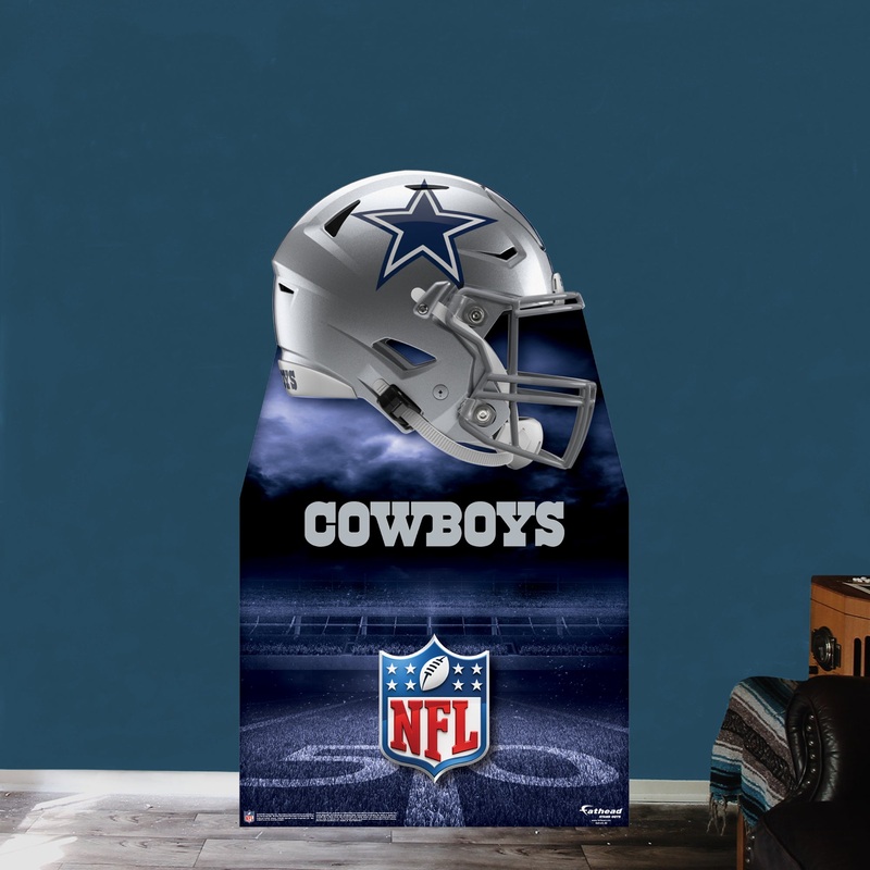 Dallas Cowboys Helmet – Life-Size Stand Out – Official NFL – Foam Core Cutout