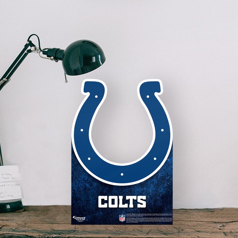 Indianapolis Colts Logo – Mini Stand Out – Official NFL – Cardstock Cutout