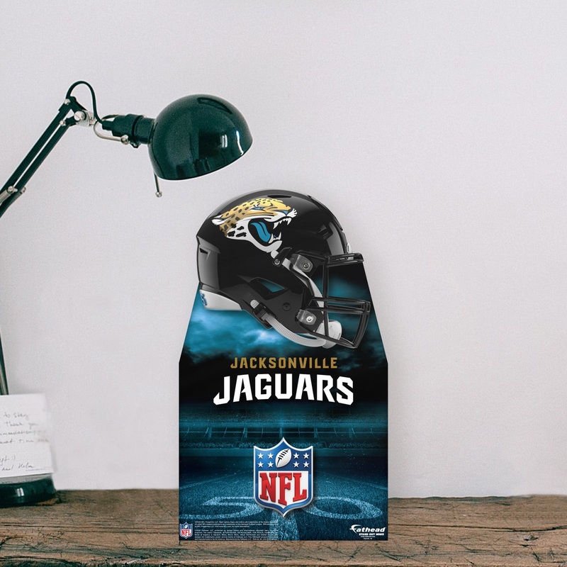 Jacksonville Jaguars Helmet – Mini Stand Out – Official NFL – Cardstock Cutout
