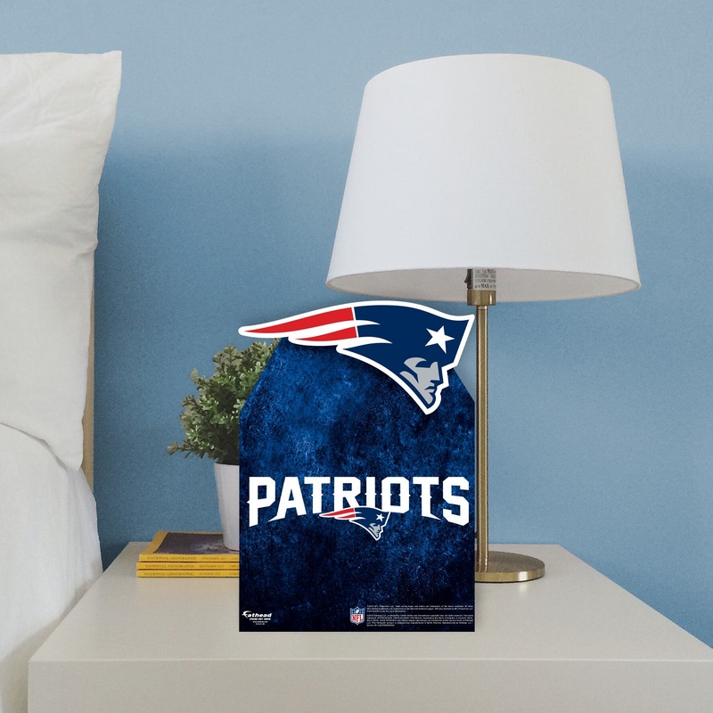 New England Patriots Logo – Mini Stand Out – Official NFL – Cardstock Cutout