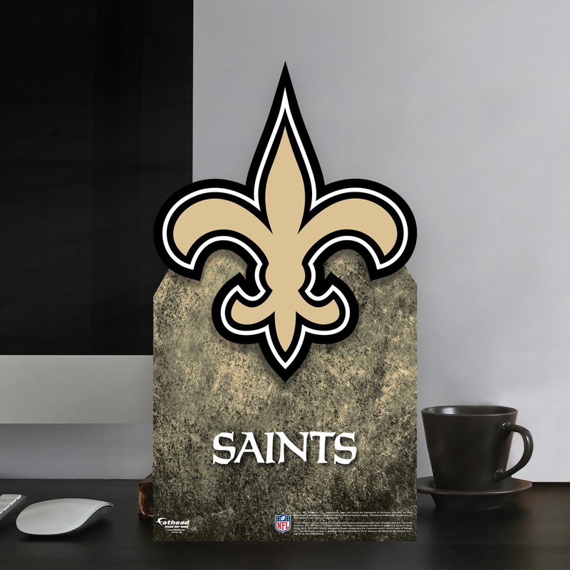 New Orleans Saints Logo – Mini Stand Out – Official NFL – Cardstock Cutout