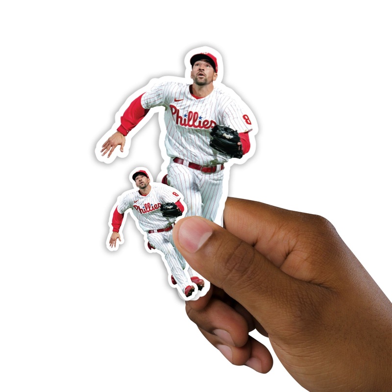 Nick Castellanos – 5 Player Minis (Mixed Sizes) – Official MLB – Philadelphia Phillies – Reusable Vinyl Decals