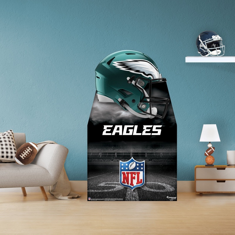 Philadelphia Eagles Helmet – Life-Size Stand Out – Official NFL – Foam Core Cutout